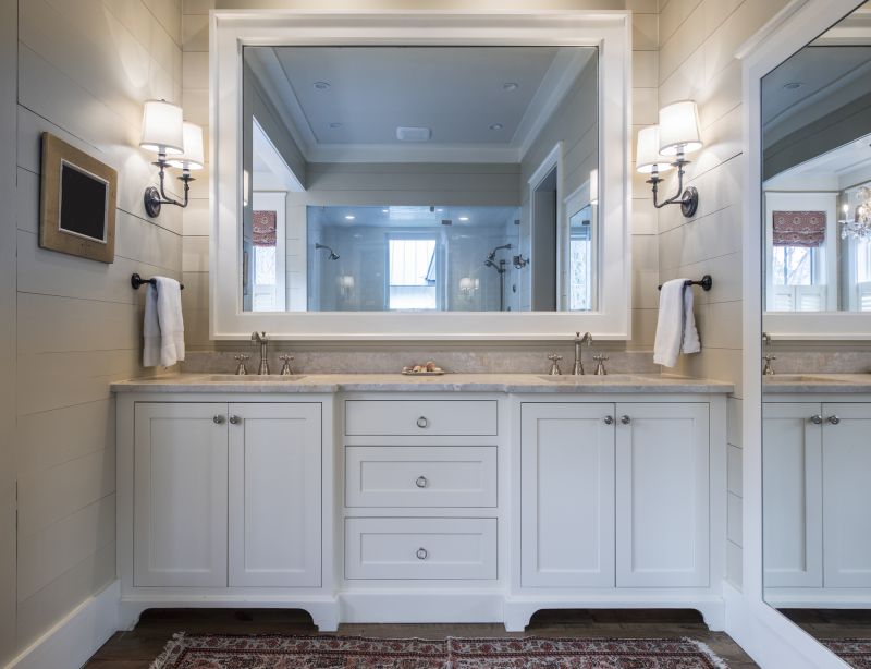 Vanity Area with Double Sinks