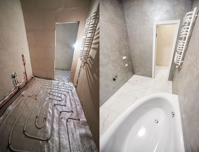 Bathroom Renovation Featuring Heated Floors