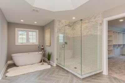 Open Concept Bathroom Design